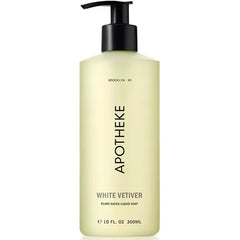 APOTHEKE White Vetiver Liquid Soap, 10 oz