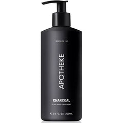 APOTHEKE Charcoal Liquid Soap, 10 oz