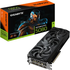 Gigabyte GeForce RTX 5080 WINDFORCE OC SFF 16GB GDDR7 Graphics Card (GV-N5080WF3OC-16GD)
