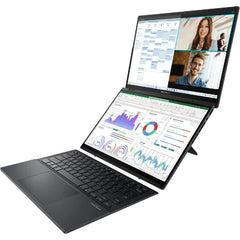 ASUS ZenBook Duo 14" 3K OLED Touch Laptop Intel Core Ultra 9 285H 32GB RAM 1TB SSD (UX8406CA-PS99T) - Inkwell Gray