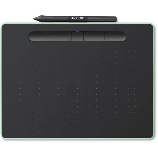 Wacom Intuos Bluetooth Creative Pen Tablet, Medium (CTL6100WLE0) - Pistachio Green