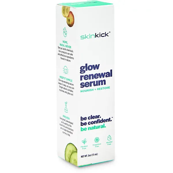 Skinkick Glow Renewal Serum , Brighten & Revitalize Your Skin