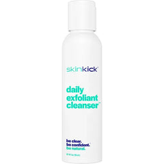 Skinkick Exfoliating Cleanser , Daily Deep Clean for Smooth, Radiant Skin