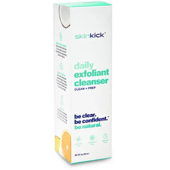 Skinkick Exfoliating Cleanser , Daily Deep Clean for Smooth, Radiant Skin