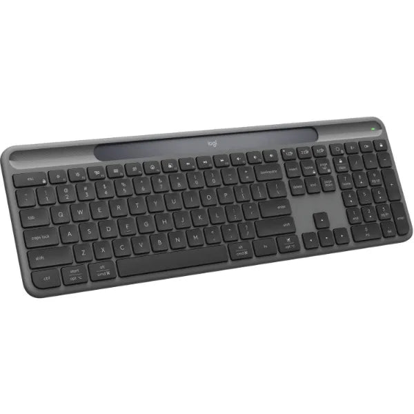 Logitech Signature Slim Solar+ K980 Wireless Bluetooth Keyboard (920-013755) - Graphite