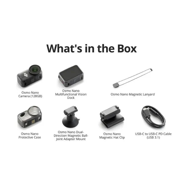 DJI Osmo Nano Standard Combo Camera 128GB