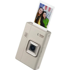 Fujifilm Instax Mini LiPlay + Hybrid Instant Camera - Sand Beige
