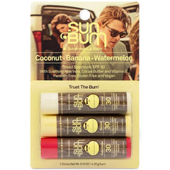 Sun Bum 3-Pc. Original SPF 30 Sunscreen Lip Balm Set