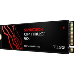 SanDisk Optimus GX 7100 1TB PCIe 4.0 NVMe M.2 2280 Internal SSD (SDSP71100TAN-000E0) – Up to 7250 MB/s Read, 6900 MB/s Write