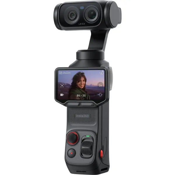 Insta360 Luna Ultra Standard Combo Dual-Lens 8K Gimbal Camera (CINSABTA) - Cosmic Black