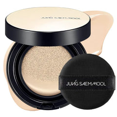 JUNG SAEM MOOL Essential Skin Nuder Cushion 0.49 Fl Oz, No Refill, Natural Radiant Finish Cushion Foundation with Buildable Coverage, Lightweight Texture, Korean Foundation Makeup
