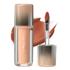 JUDYDOLL Ice Watery Lip Gloss, GEN-2,Moisturizing Liquid Lipstick with Hyaluronic Acid & Collagen,Long-lasting Mirror Lip Glazes with Iron Applicator