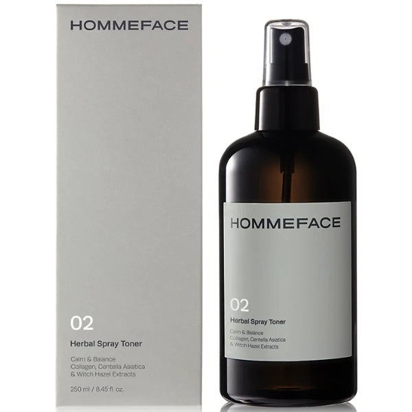 HOMMEFACE Herbal Spray Toner For Men, 8.45 oz.