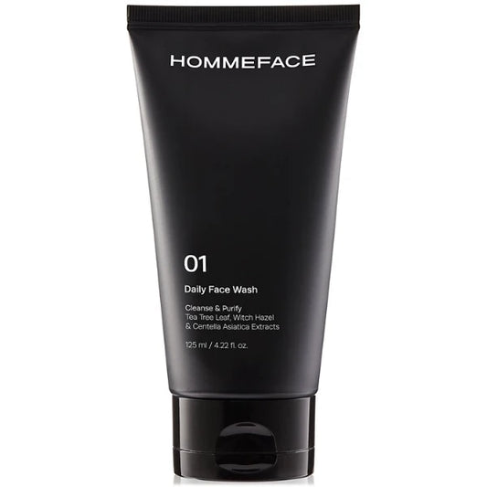 HOMMEFACE Daily Face Wash For Men, 4.22 oz.