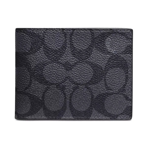 COACH Men's Signature Leather Slim Billfold