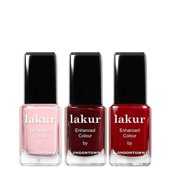 Londontown 3-Pc. Always In Style Lakur Enhanced Colour Nail Polish Set
