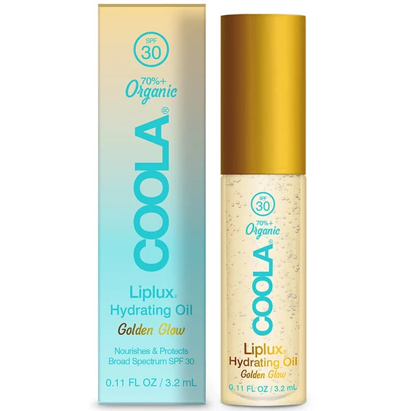 COOLA Liplux Hydrating Oil SPF 30, 0.11 oz.