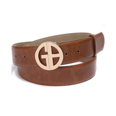 Giani Bernini Women's Signature-Buckle Panel Belt
