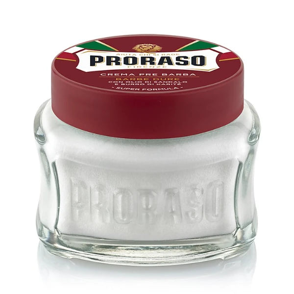 Proraso Pre-Shave Cream - Nourishing Formula for Coarse Beards