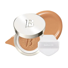 BANILA CO Covericious Cover Cushion Long Wear Matte,Pore Blurring & Seamless Finish Up to 100HR Long Wear Matte Foundation 20 Inclusive Shades Korean Cushion Foundation