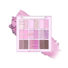 dasique Shadow Palette 9 Blendable Shades in Smooth Matte and Shimmer Finishes with Gorgeous Pearls