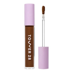Tower 28 Swipe Serum Concealer - Hydrating Medium-Full Coverage Concealer + Under Eye Brightener - Skin Care Infused Makeup with Hyaluronic Acid + Soothing Centella