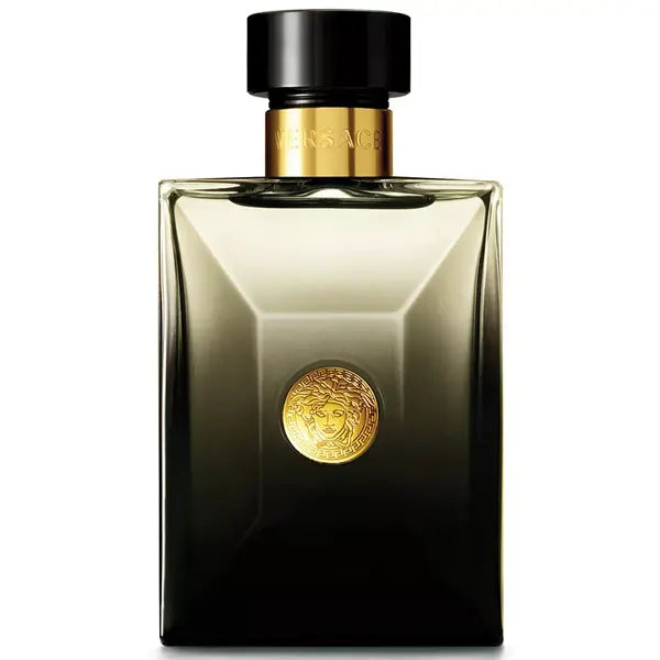 Versace Men's Pour Homme Oud Noir Eau de Parfum Spray, Luxurious and Intense Fragrance, 3.4oz