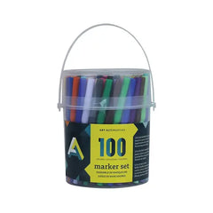 Art Alternatives Marker Set, 100 Pieces