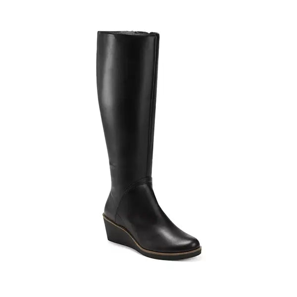Aerosoles Women's Tall Binocular Regular Calf Wedge Boots, Stylish Comfortable Tall Boots