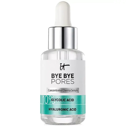 IT Cosmetics Bye Bye Pores Serum ,10% Glycolic Acid Formula for Smoother, Poreless Skin