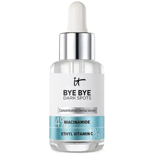 IT Cosmetics Bye Bye Dark Spots Serum ,4% Niacinamide Formula for Brighter Skin