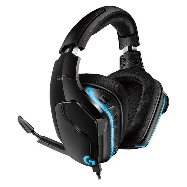 Logitech G635 7.1 Surround Sound Lightsync Gaming Headset - Black