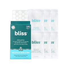 Bliss Clear Genius Blemish Patches – Salicylic Acid & Zinc for Fast Relief & Prevention, Clarifying Spot Treatment