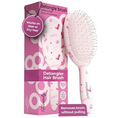 FRAMAR Chocolate Hair Brush Detangler, Wet Hair Brushes For Women