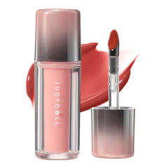 JUDYDOLL Ice Watery Lip Gloss, GEN-2,Moisturizing Liquid Lipstick with Hyaluronic Acid & Collagen,Long-lasting Mirror Lip Glazes with Iron Applicator