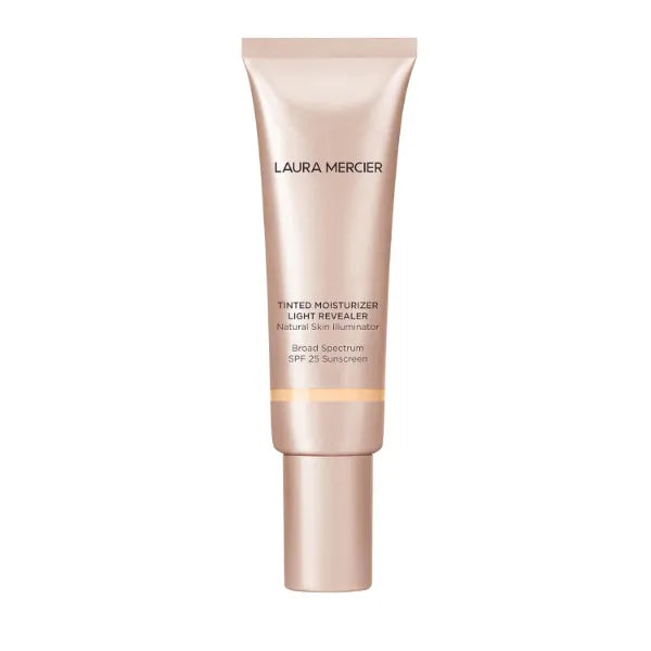 Laura Mercier Tinted Moisturizer Light Revealer Natural Skin Illuminator with SPF 25: All Day Hydration, Ultra-Sheer Coverage, Luminous & Radiant Finish, Skin Tint