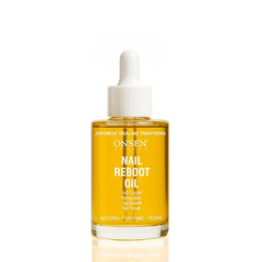 Onsen Secret Nail & Cuticle Repair Oil - Dry Oil Formula - Japanese Tsubaki, Tea Tree & Jojoba - Strengthens Nails, Repairs Cuticles, Hydrates Skin & Hair - Natural & Vegan