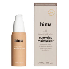 hims Everyday Moisturizer for Men, Lightweight, Hydrating Face Moisturizer with Hyaluronic Acid and Shea Butter - 1 fl oz