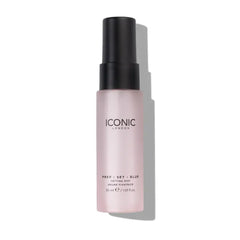 ICONIC LONDON Prep Set Blur Setting Spray | Makeup Fixing Spray, Blurs Imperfections and Gives Skin a Radiant Glow, Vegan Makeup