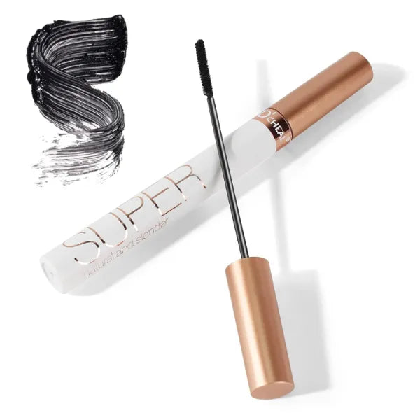 O'CHEAL Lash Lengthening Mascara, Voluminous Soft Lashes Makeup, Flake Free Formula, Hypoallergenic, Clump Free, Waterproof Long Lasting Natural for All Day - Intense Black