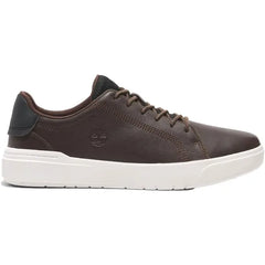 Timberland Lowlacesneaker Laced Shoes For Mens Darkbrownfullgrain