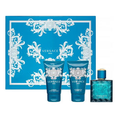 Versace Eros Cologne Gift Set for Men, 3 Pieces - 1.4 oz