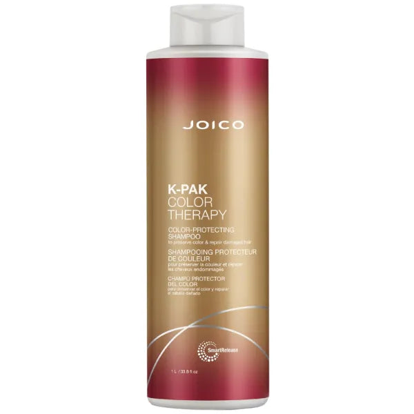 Joico K-PAK Color Therapy Color-Protecting Shampoo | For Color-Treated Hair | Boost Shine | Improve Elasticity | Repair Breakage | Rebuild Damaged Hair | With Keratin & Argan Oil