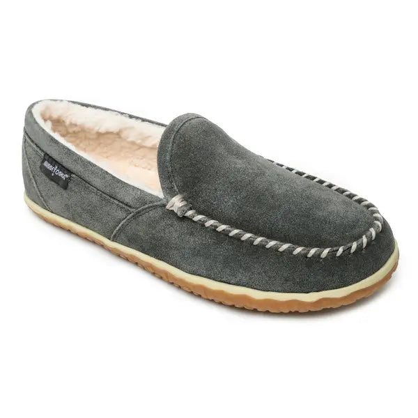 Minnetonka Men's Suede Tilden Moc Slipper - Main Image