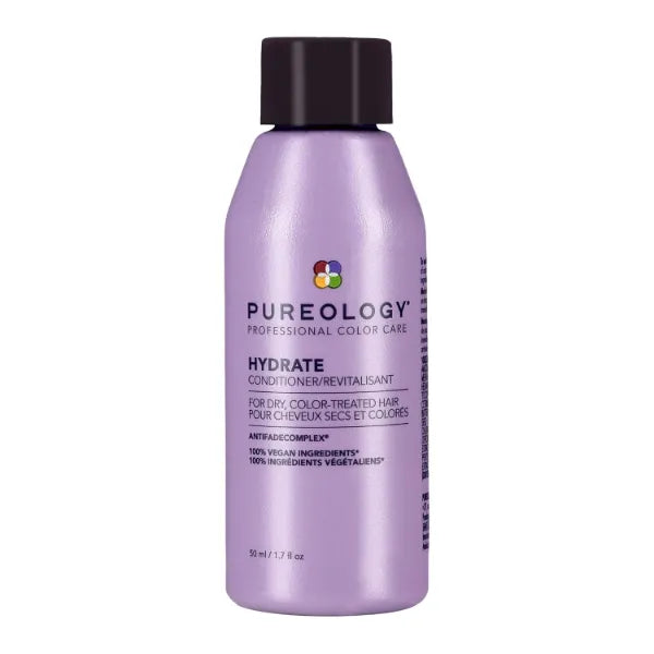 Pureology Hydrate Conditioner - For Dry or Color Treated Hair, Nourishing Conditioner to Restore Moisture and Seal in Hydration, Vegan