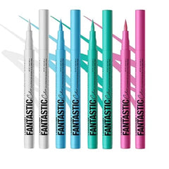 LANGMANNI 4 Colors Matte Liquid Eyeliner Set, Neon Colorful Pigmented With Long-lasting, Smudgeproof & Waterproof Eye Liner Makeup for Bold & Stunning Looks Gift for Girls