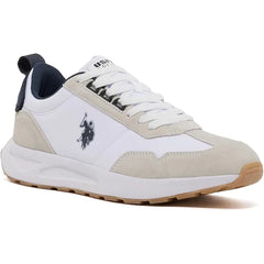 U.S. POLO ASSN Men's-VANILLA MEN-Vanilla Low Top Sneakers