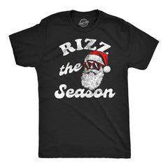 Mens Funny T Shirts Rizz The Season Sarcastic Christmas Graphic Novelty Tee For Men Graphic Tees