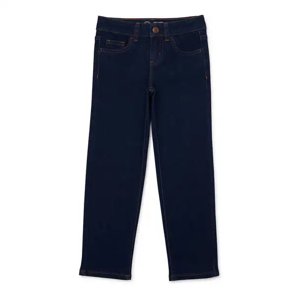 Wonder Nation Girls Straight Leg Jeans