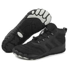 Oyedens Hiking Shoes for Women Men Waterproof Slip Resistant Climbing High Top Fashion Sneakers